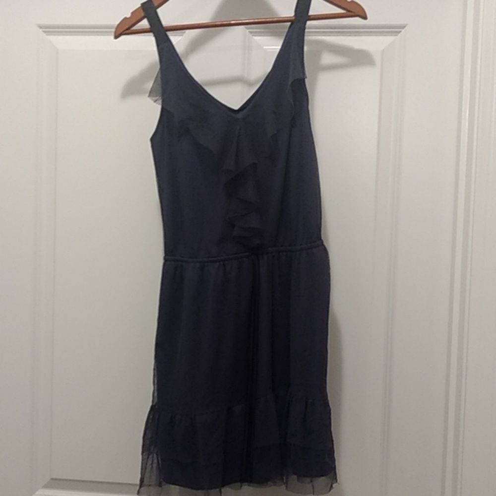 Gorgeous midnight grey dress